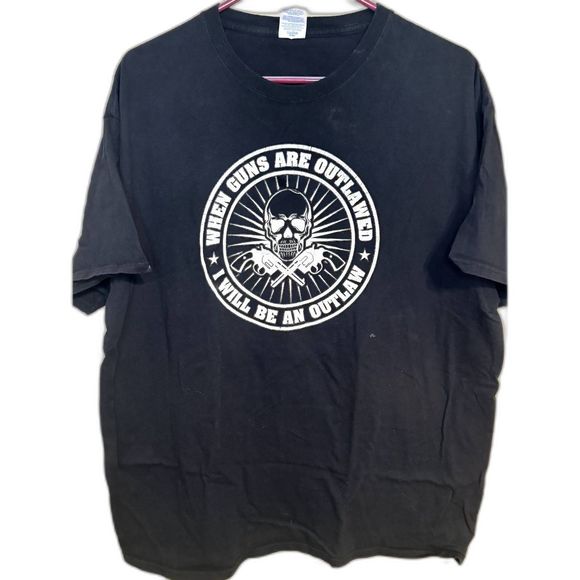 Demolition Ranch "When‎ Guns Are Outlawed I Will be an Outlaw" T-shirt XL - Picture 1 of 4